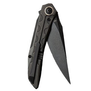 Nóż składany Bestech Knives Samari Black Blade - Black