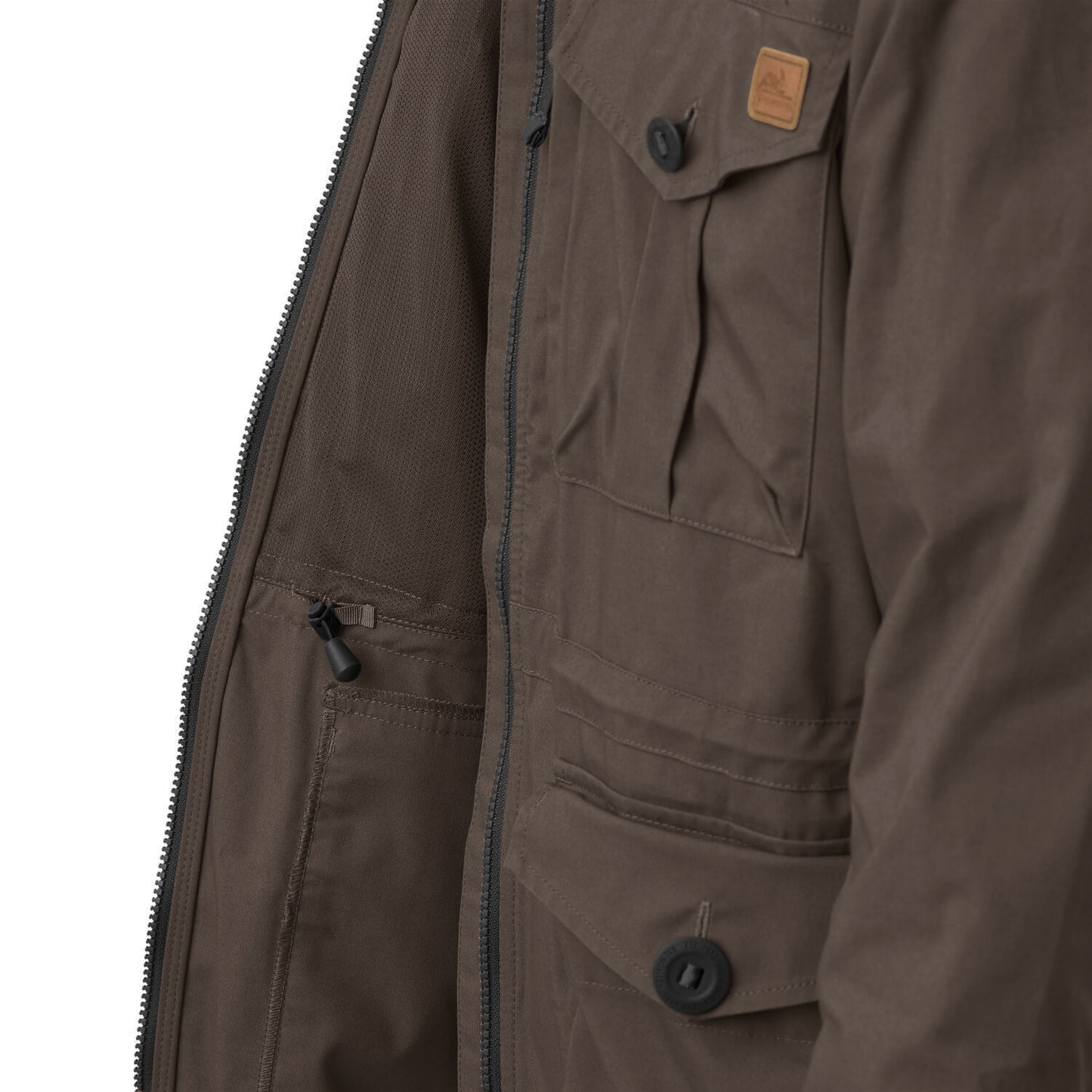 Kurtka Helikon SAS Smock Duracanvas - Earth Brown