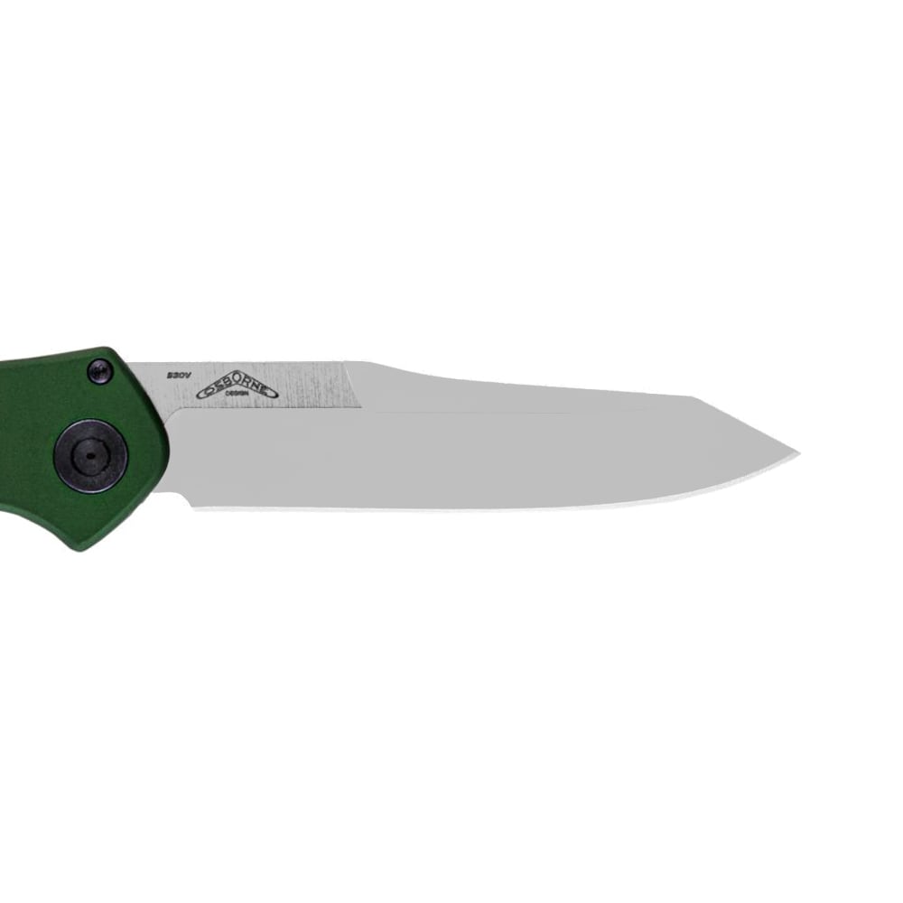 Nóż składany Benchmade Osborne CPM-S30V - Green Aluminium