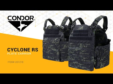 Kamizelka taktyczna typu Plate Carrier Condor Cyclone RS - Black