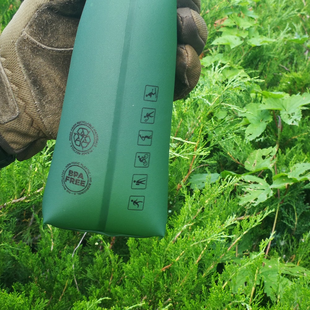 Butelka zwijana M-Tac Softflask 500 ml - Olive