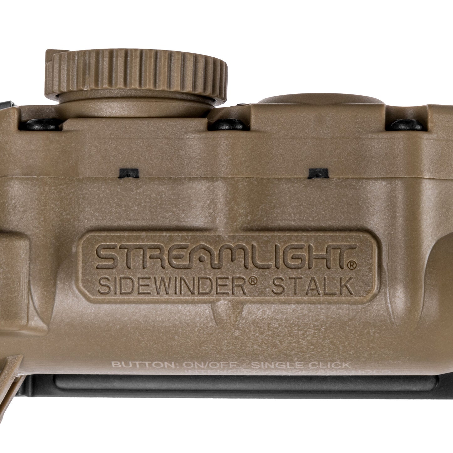 Latarka na hełm Streamlight Sidewinder Stalk Helmet Clip Coyote - 76 lumenów