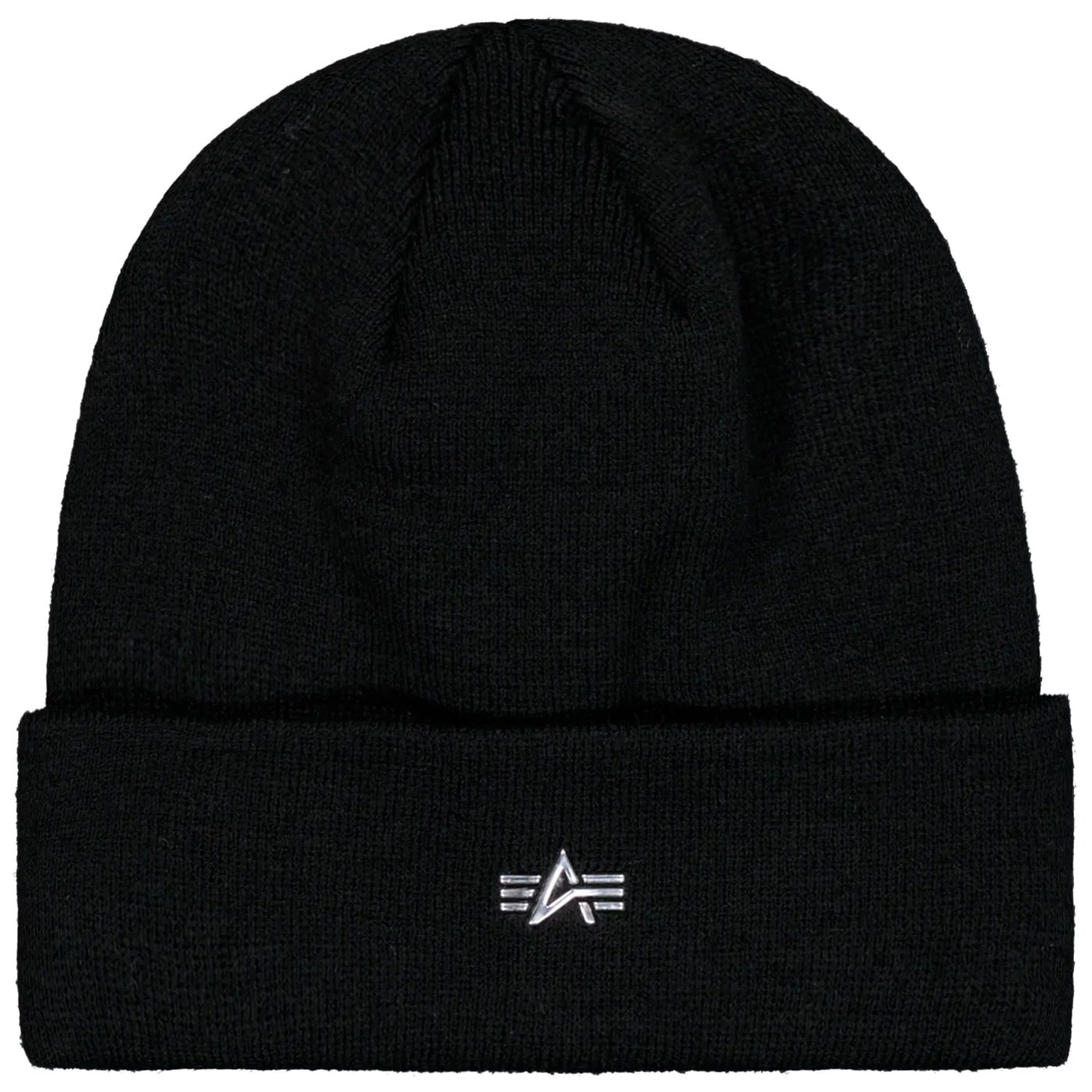 Czapka Alpha Industries Metal Logo Beanie - Black
