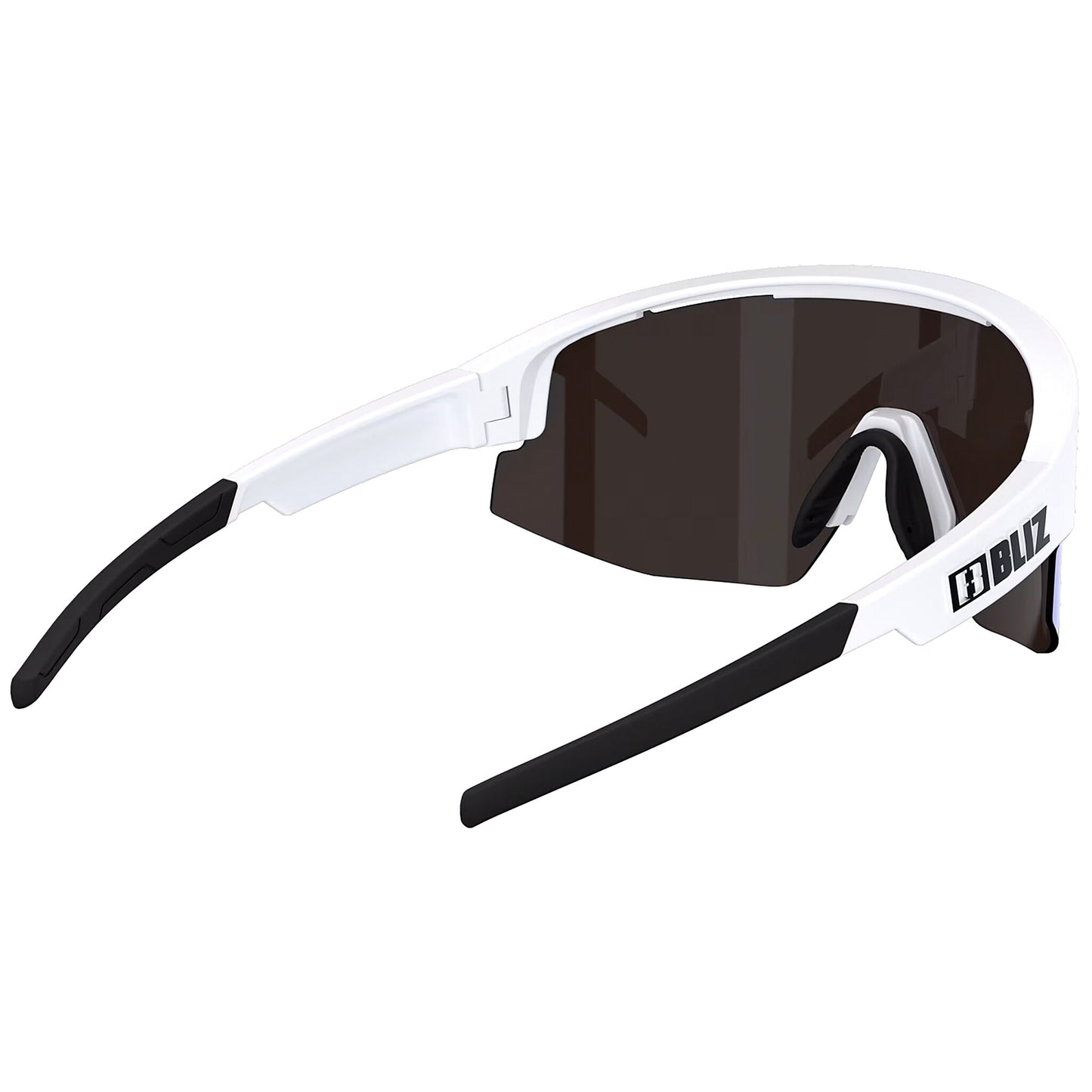 Okulary przeciwsłoneczne Bliz Matrix Nano Optics Photochromic - White/Brown Blue