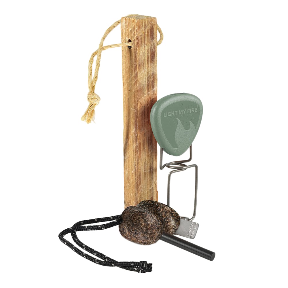 Zestaw do rozpalania ognia Light My Fire FireLighting Kit Bio - Sandygreen/Cocoshell