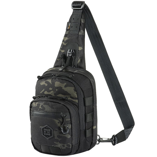 Torba na ramię M-Tac Cross Bag Slim Elite Hex - MultiCam Black/Black