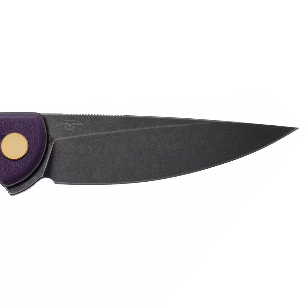 Nóż składany Real Steel Valore Black Blade 7091PB - Purple