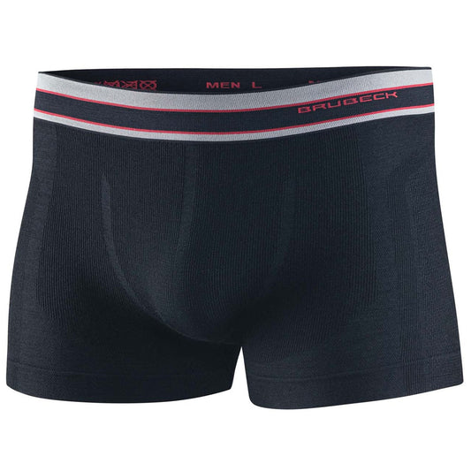 Bokserki termoaktywne Brubeck Merino Active Wool - Czarne