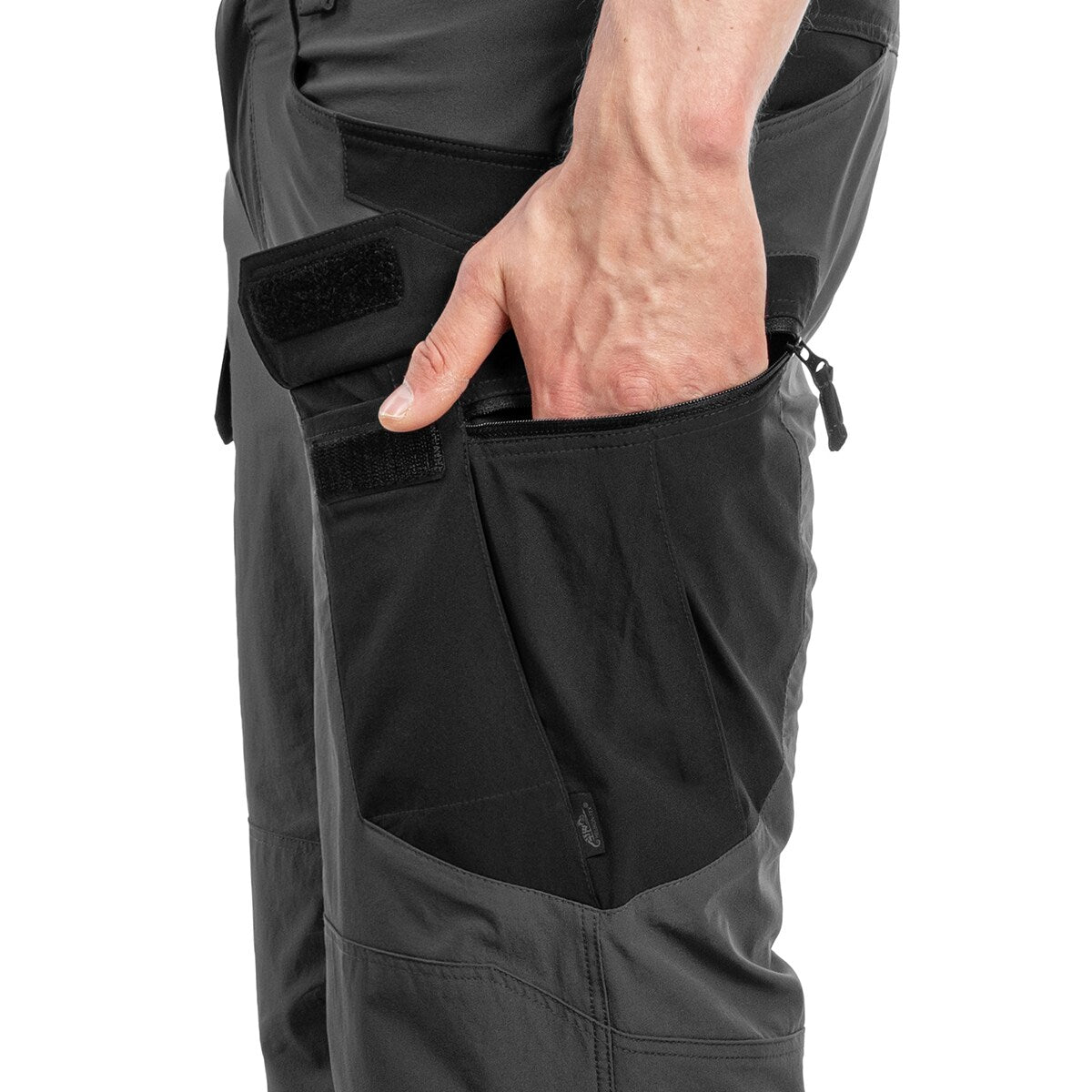 Szorty Helikon OTS 11" VersaStretch Lite - Ash Grey/Black