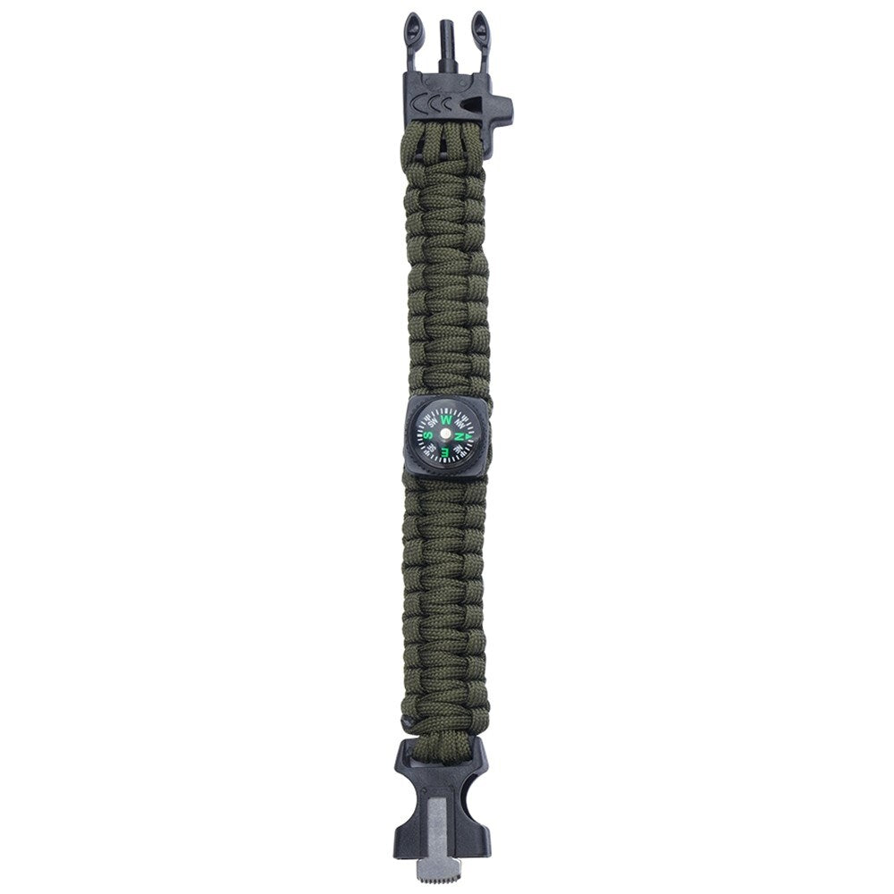 Bransoletka Paracord 101 Inc. Compass 9" - Green
