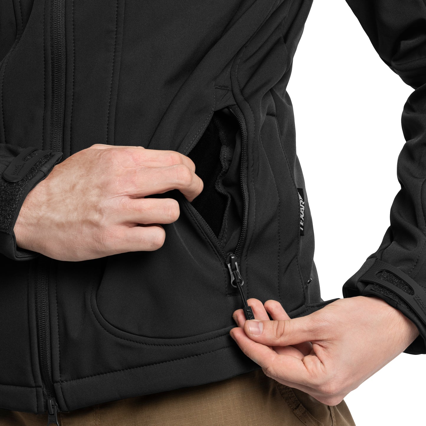 Kurtka Texar Convoy 2.0 Softshell - Black