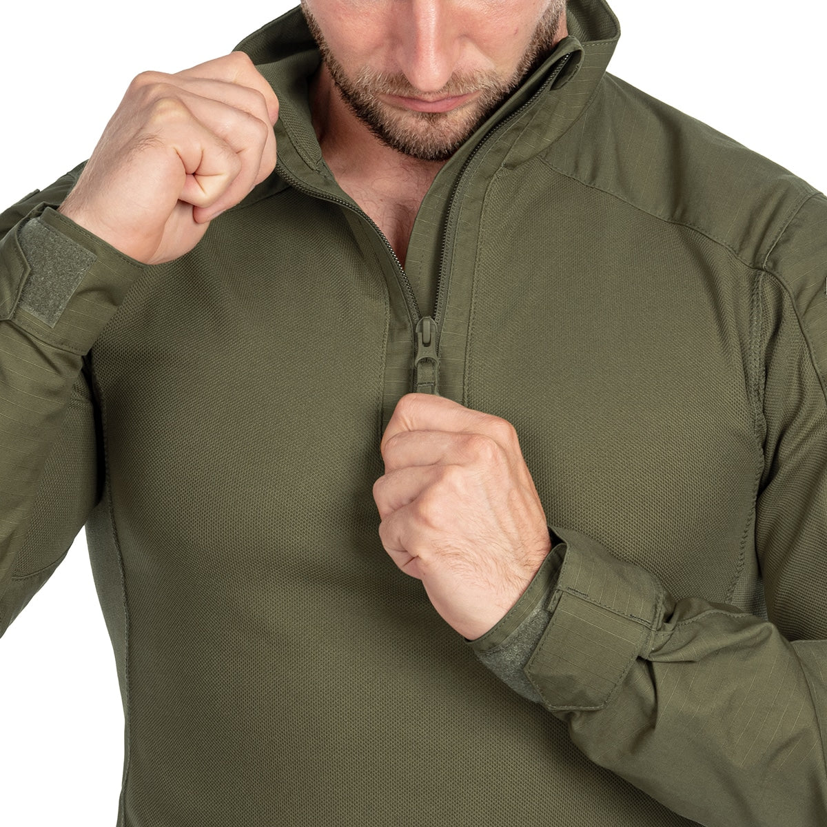 Bluza Helikon MCDU Combat Shirt NyCo Rip-Stop - Olive Green