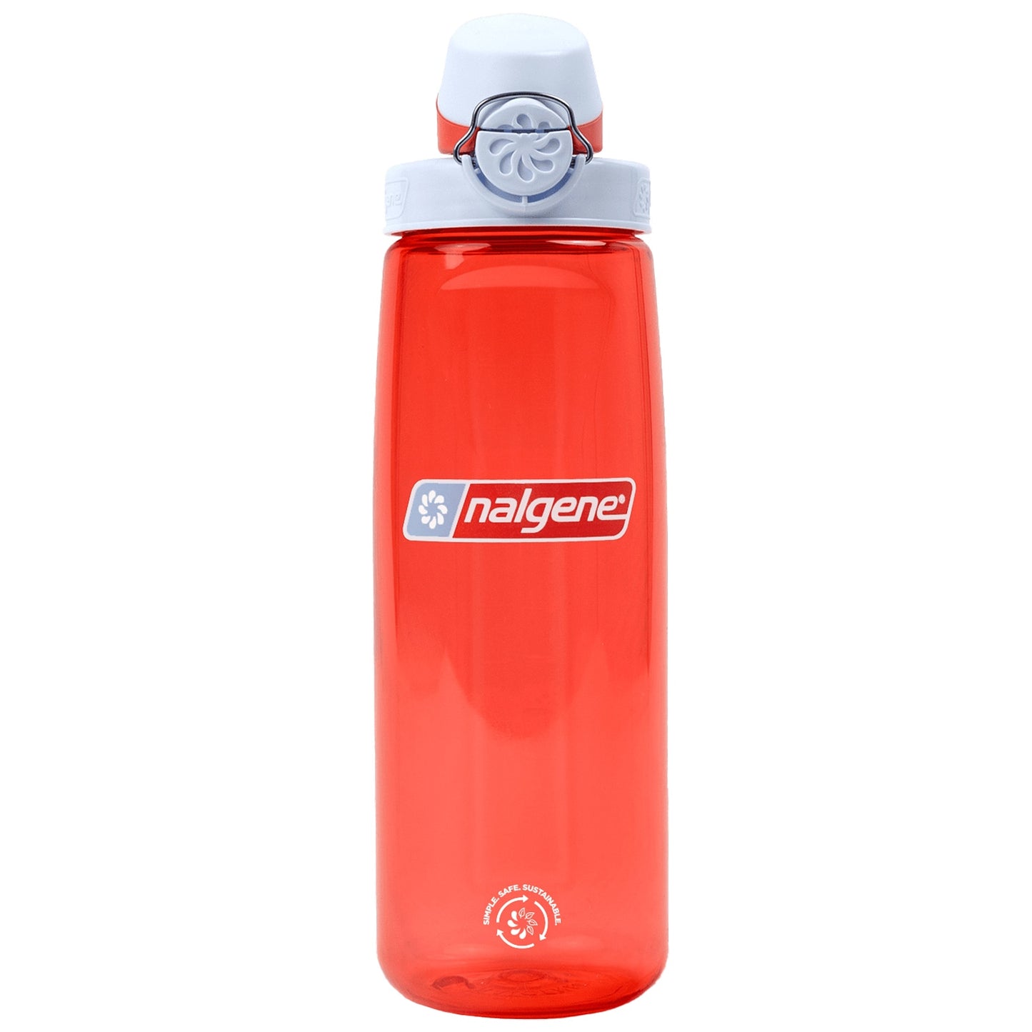 Butelka Nalgene On The Fly 710 ml - Coral/Frost Coral Cap