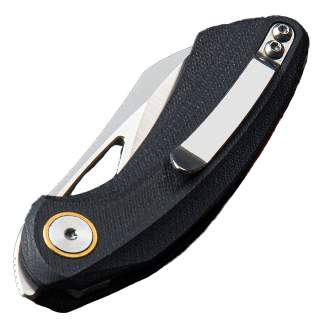 Nóż składany Bestech Knives Bihai Stonewash - Black