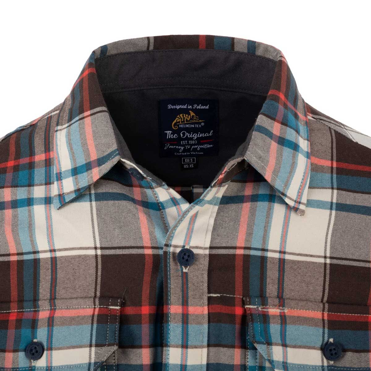 Koszula Helikon GreyMan - Foggy Meadow Plaid