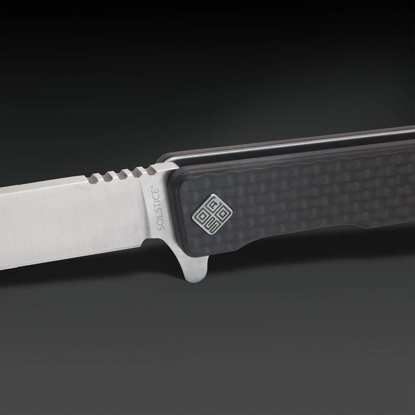 Nóż składany Ocaso Solstice Carbon Fiber - Satin