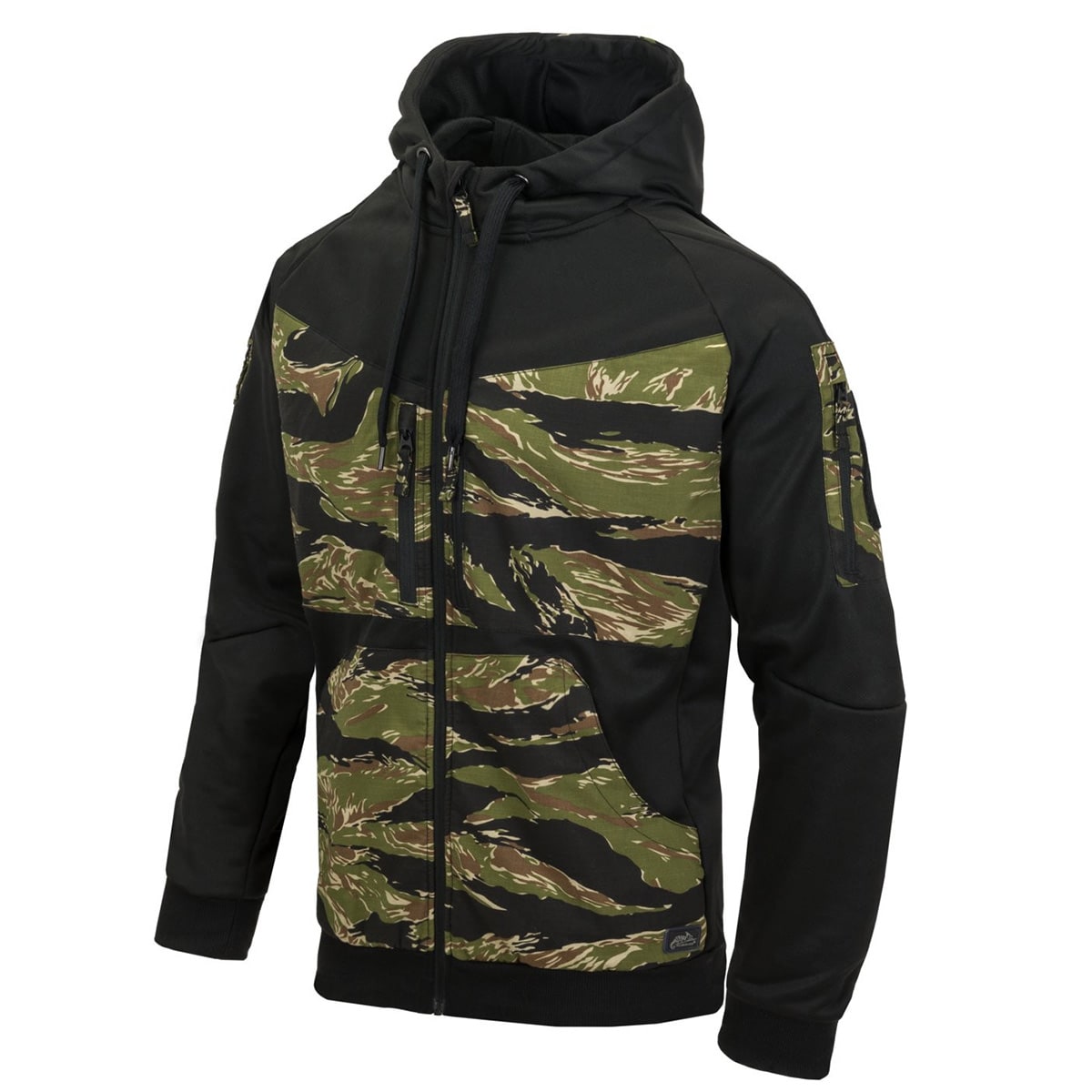 Bluza Helikon Rogue Hoodie - Black/Tiger Stripe