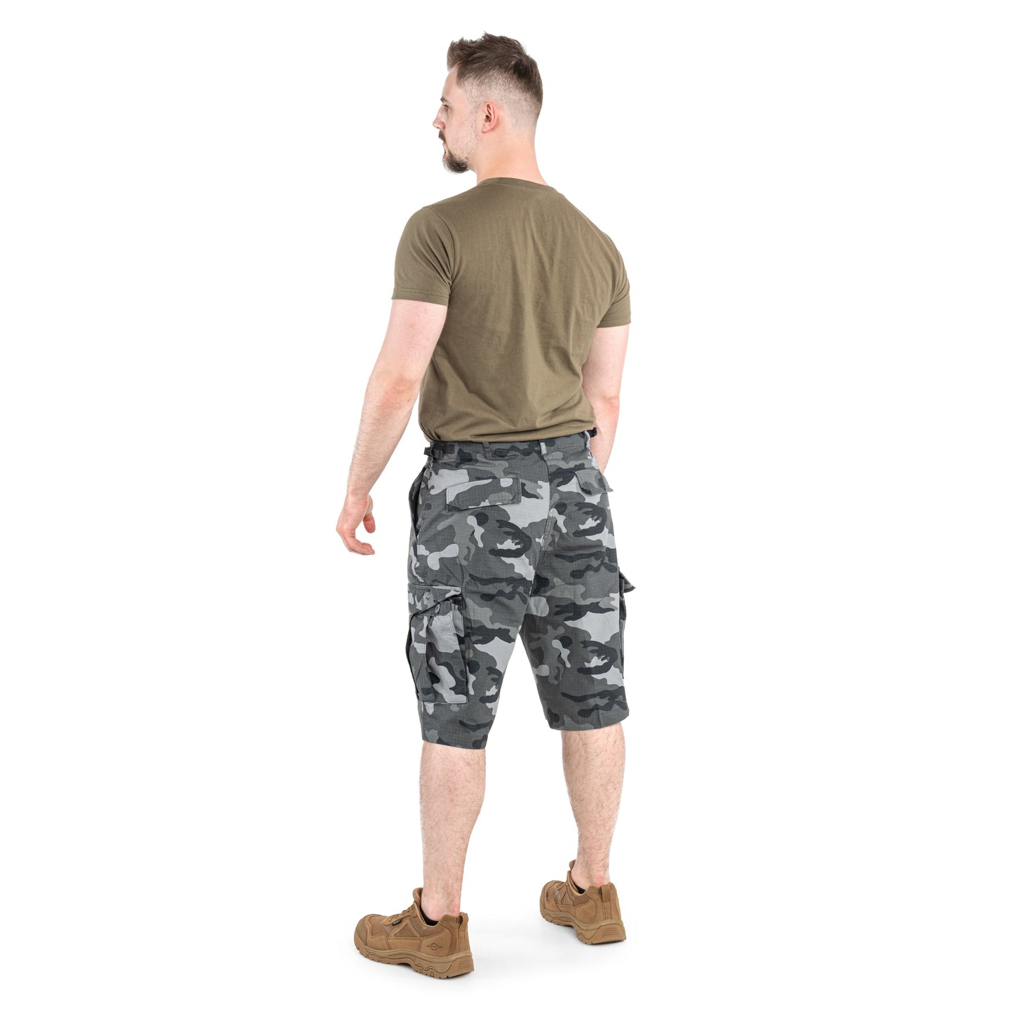 Szorty Brandit BDU Rip-Stop - Grey Camo
