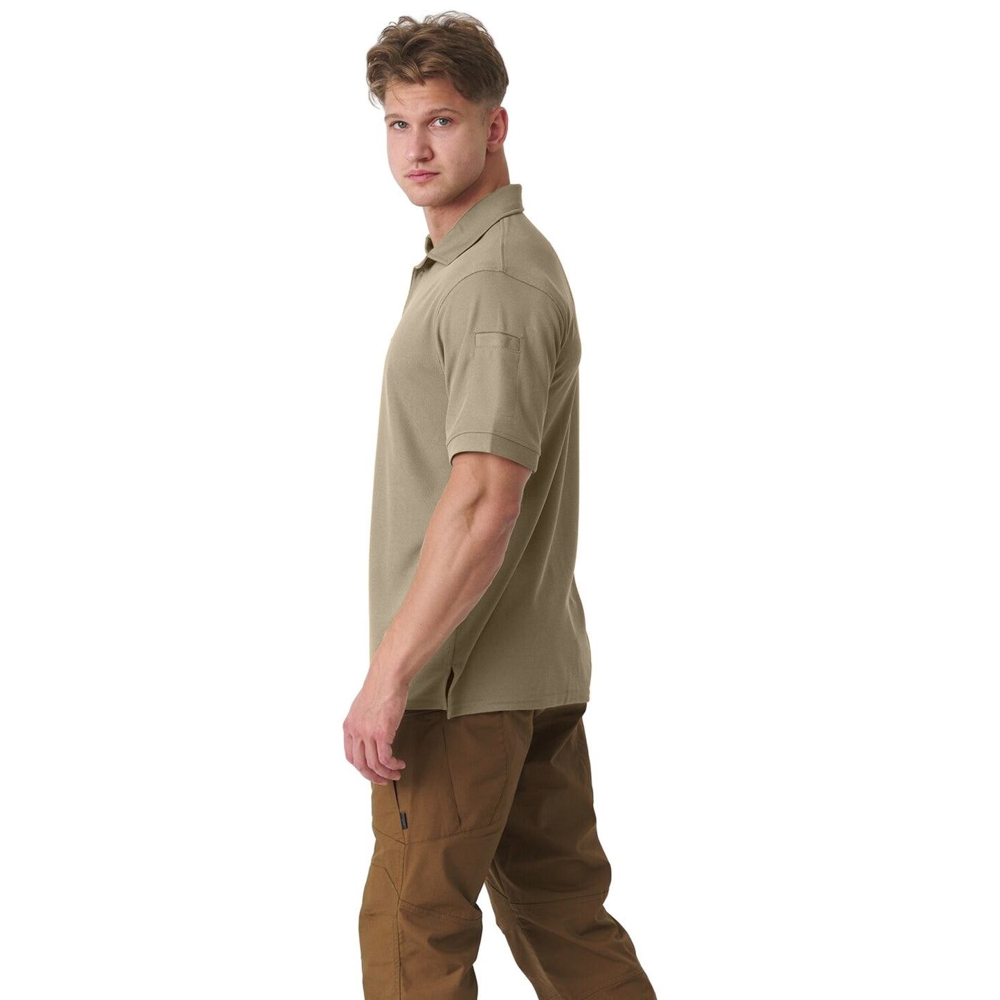 Koszulka termoaktywna Polo Helikon UTL TopCool - Khaki