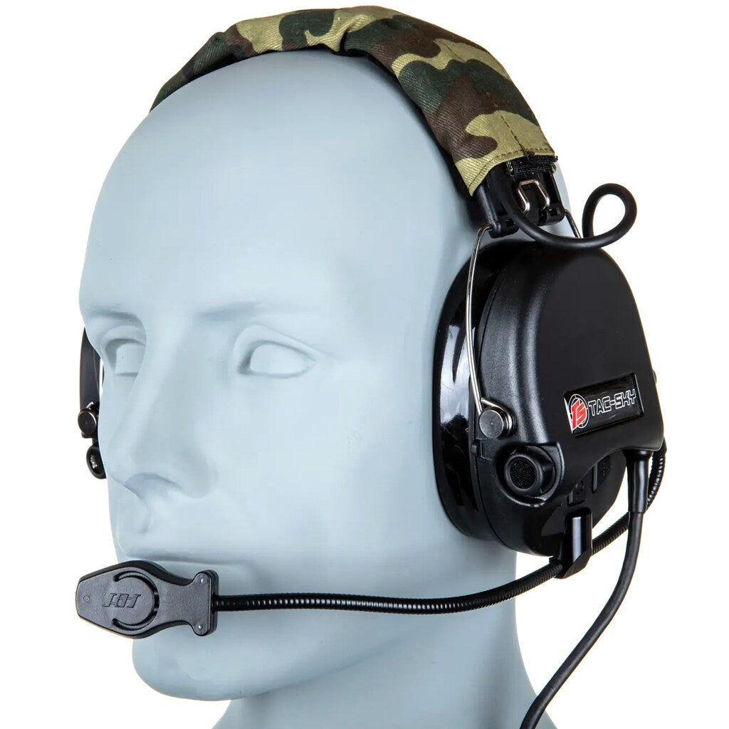 Ochronniki słuchu aktywne Tac-Sky WYS0145 Noise Reduction Headset - Black