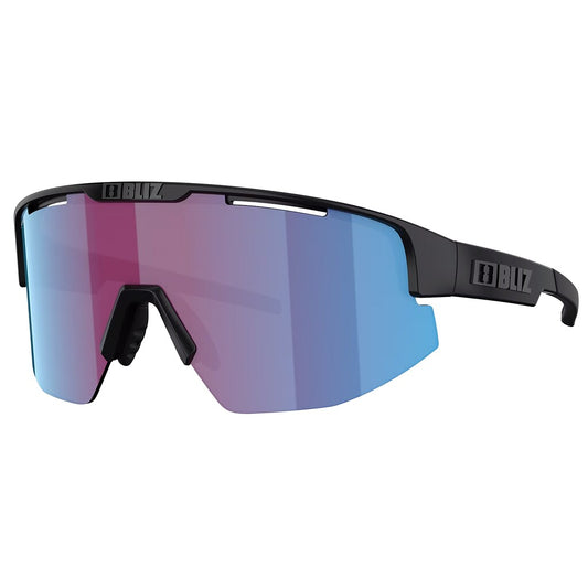 Okulary przeciwsłoneczne Bliz Matrix Nano Optics - Black/Rose Violet Blue