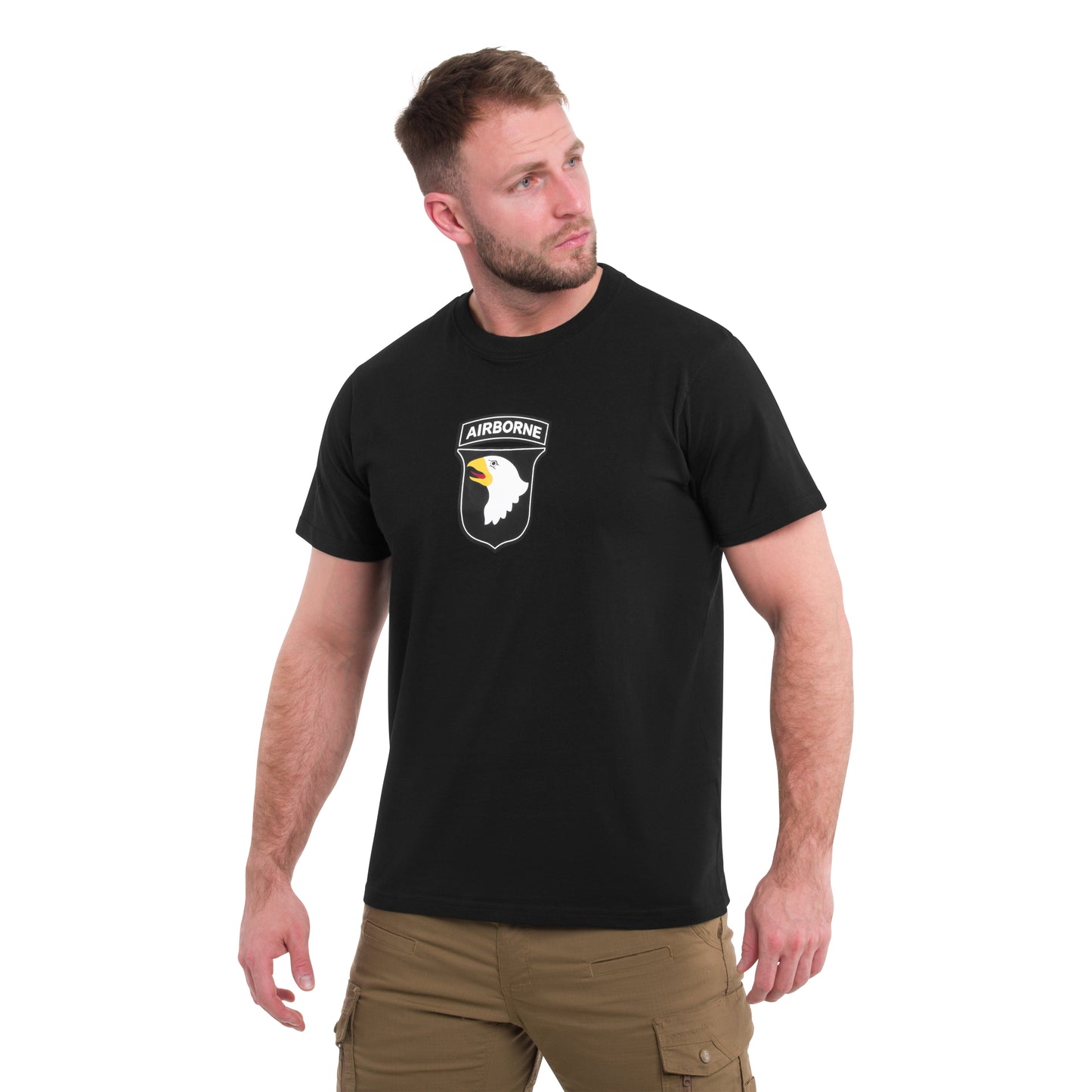 Koszulka T-Shirt Mil-Tec 101st Airborne Black