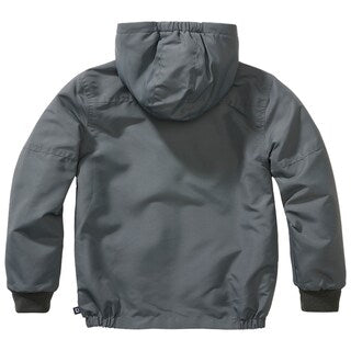 Kurtka dziecięca Brandit Windbreaker Frontzip - Anthracite
