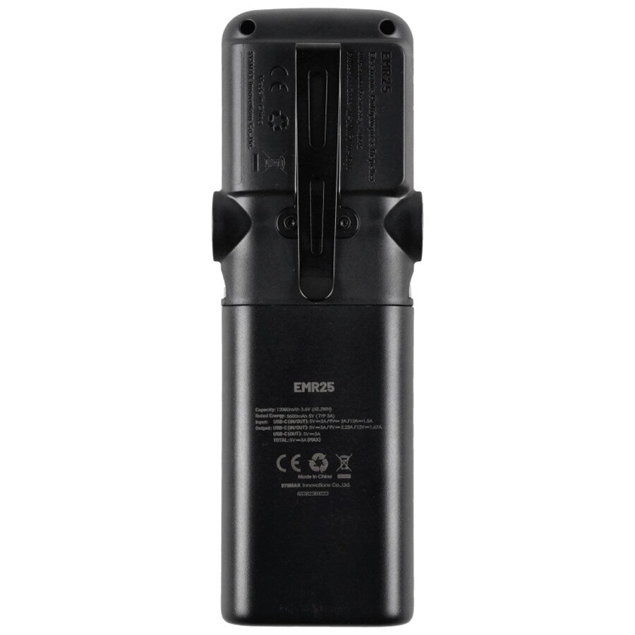 Bezprzewodowy odstraszacz komarów Nitecore EMR25 - Black