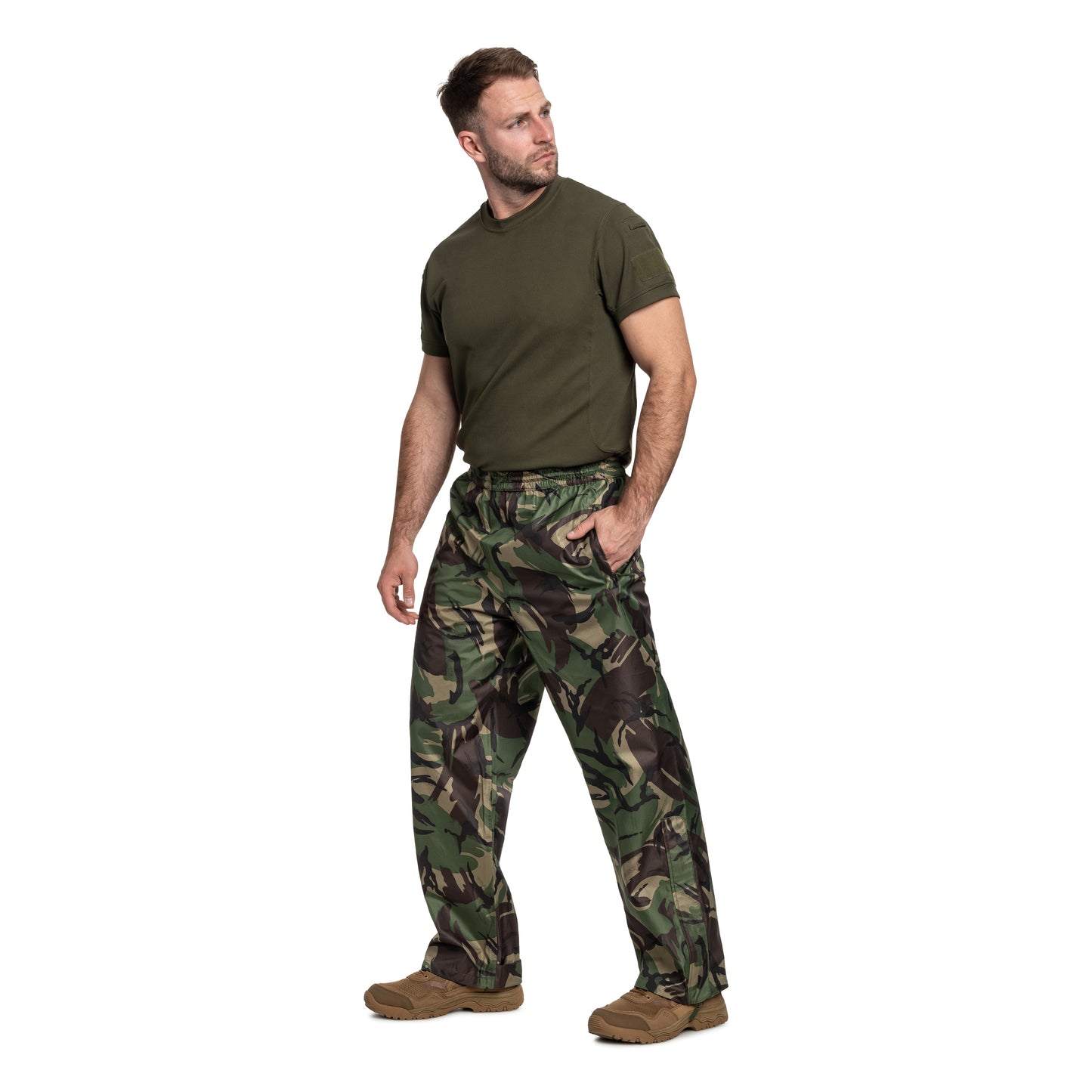 Spodnie Highlander Forces Tempest Waterproof Trousers - Camo