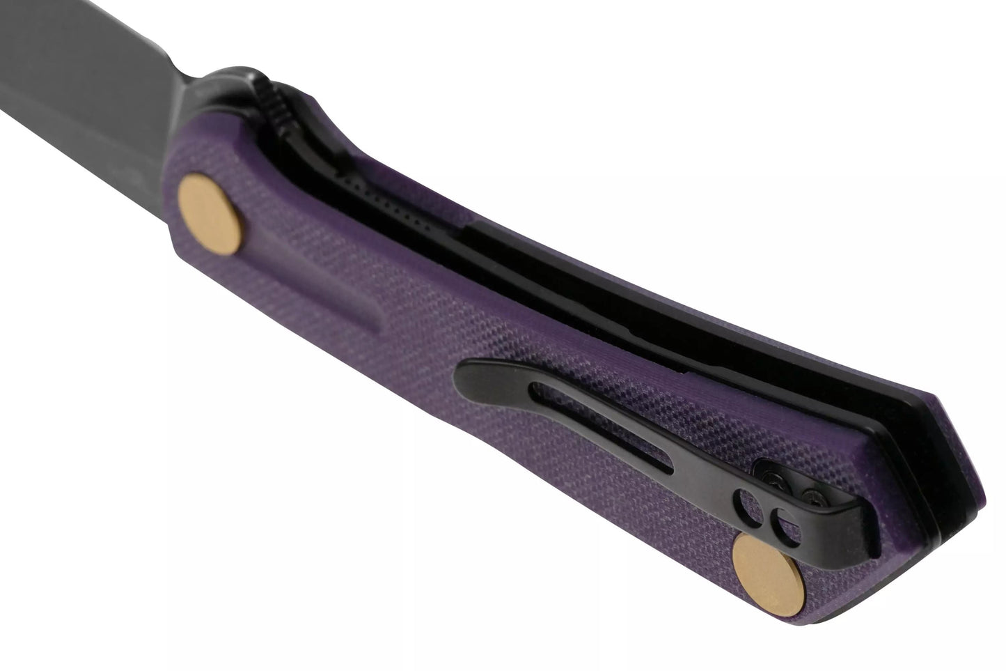 Nóż składany Real Steel Valore Black Blade 7091PB - Purple