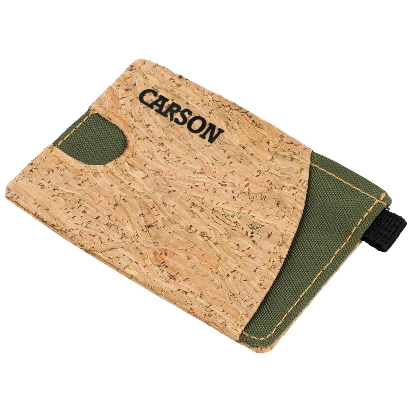 Portfel wodoodporny Carson CorkTek - Green
