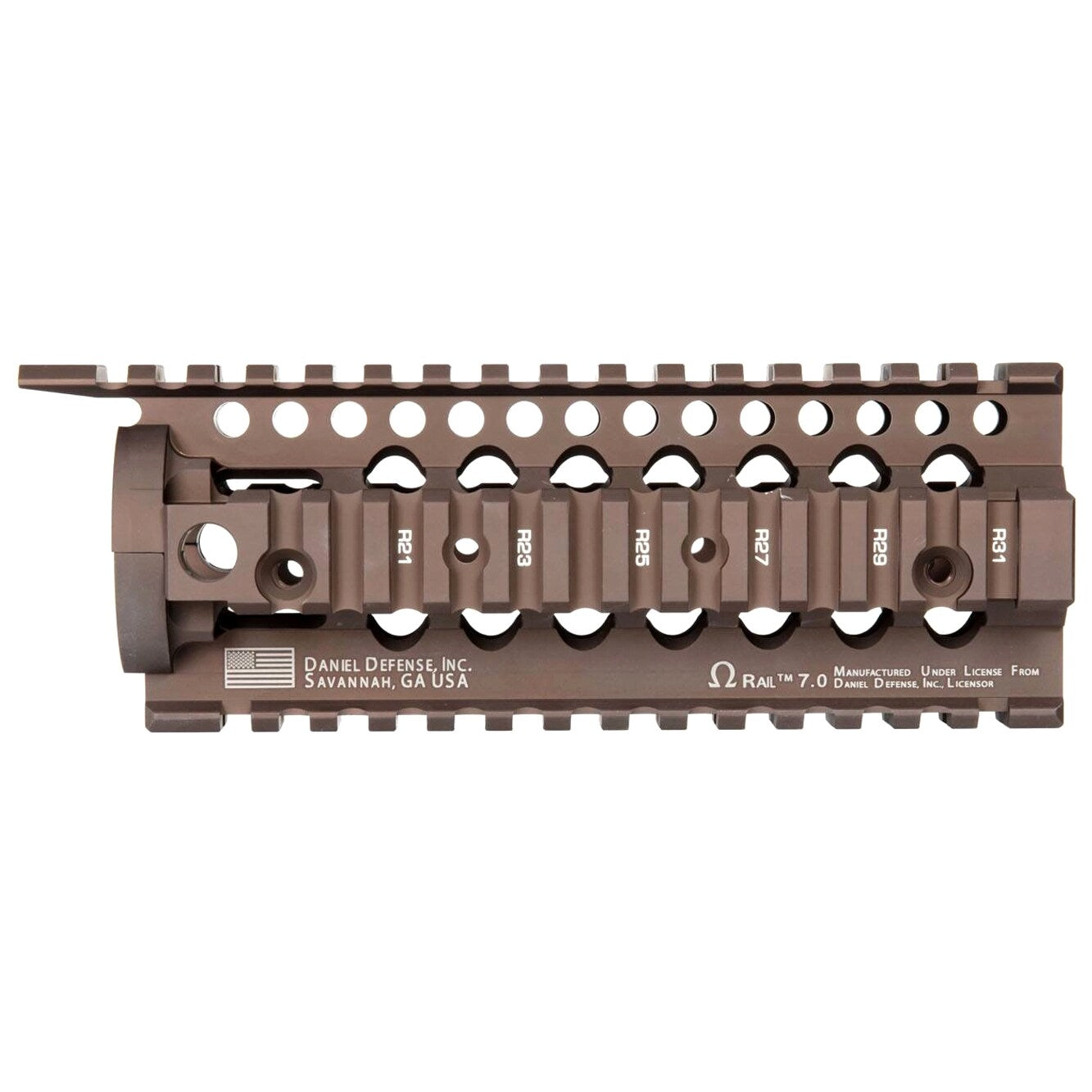 Chwyt przedni RIS Daniel Defense Licensed Omega 7" - FDE