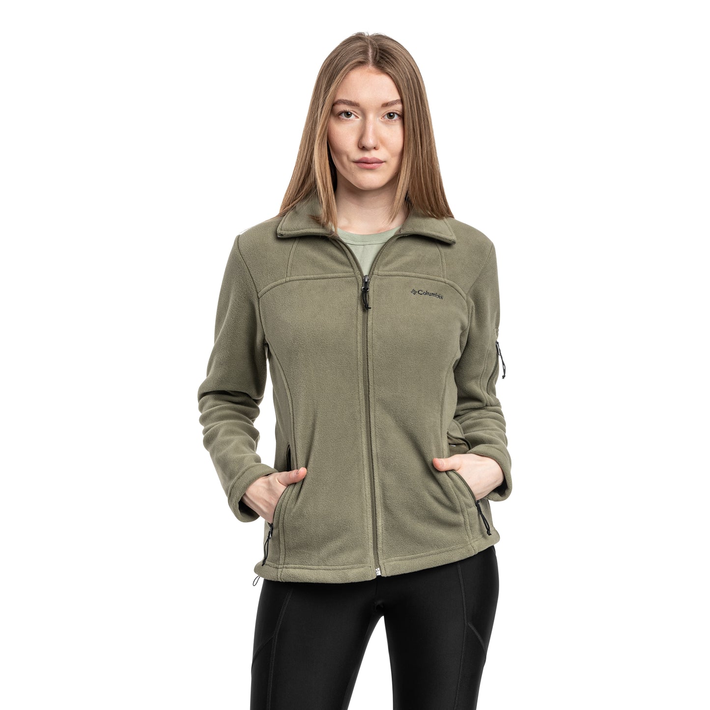 Polar damski Columbia Fast Trek II - Stone Green