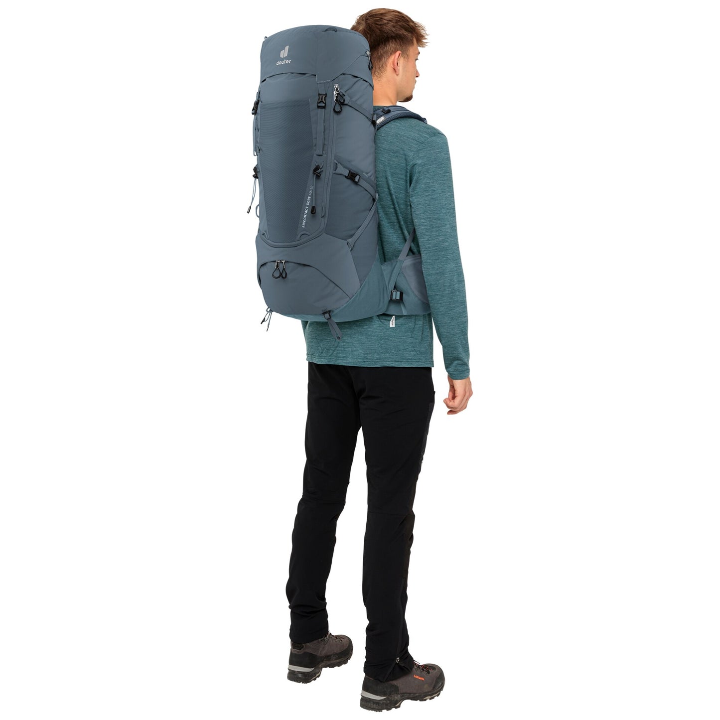 Plecak turystyczny Deuter Aircontact Core 40+10 l - Graphite-shale