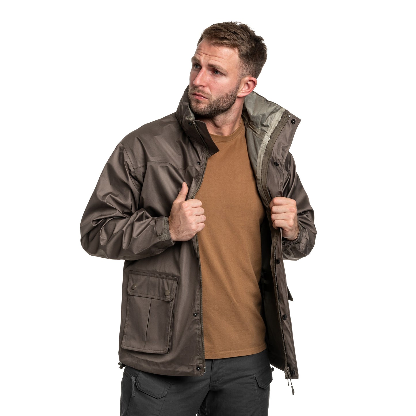 Kurtka Highlander Forces Tempest Waterproof - Ranger Green
