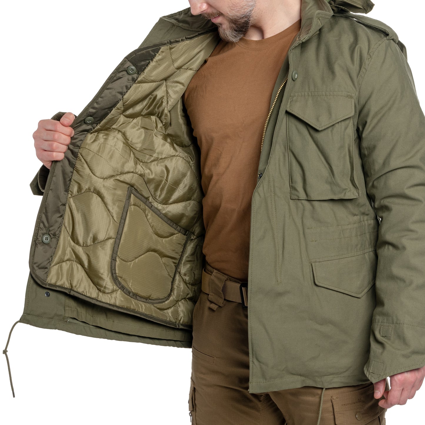 Podpinka do kurtki M65 Mil-Tec Teesar Field Jacket Liner - Olive