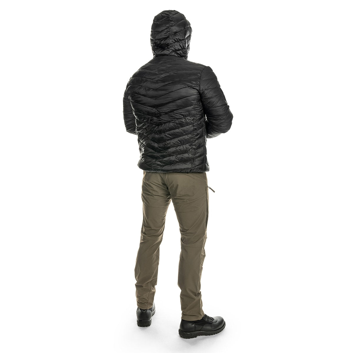 Kurtka puchowa dwustronna Texar Reverse - Black/Grey