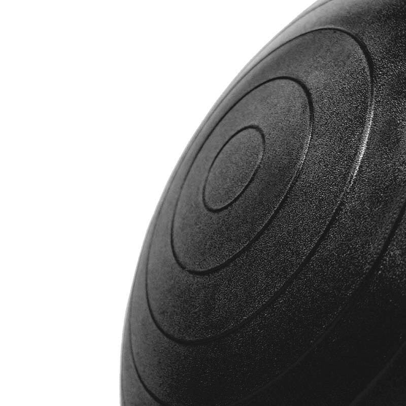 Piłka gimnastyczna HMS YB02 Black - 65 cm