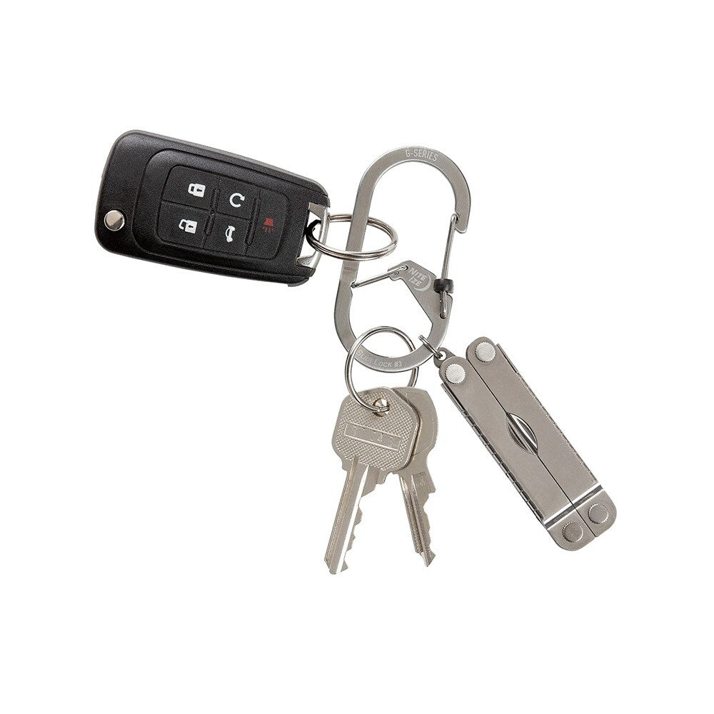 Karabińczyk Nite Ize G-Series SlideLock 4 - Steel