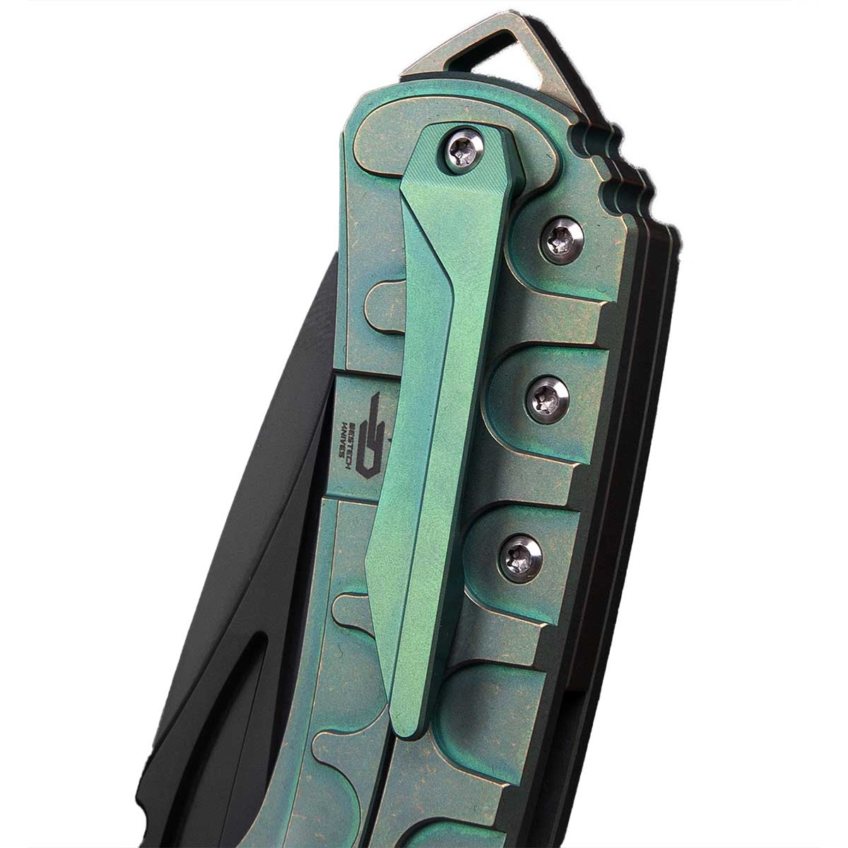 Nóż składany Bestech Knives Buwaya - Green