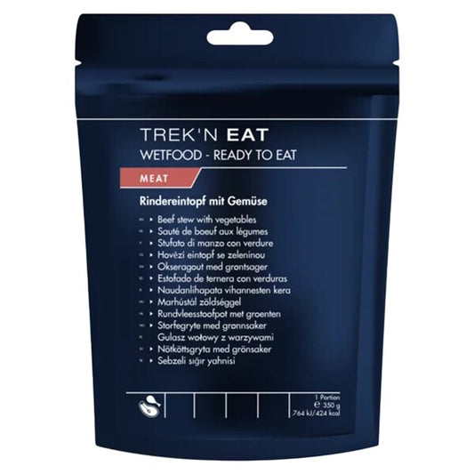 Danie gotowe Trek'n Eat Wetfood Ready to Eat - Gulasz wołowy z warzywami 350 g