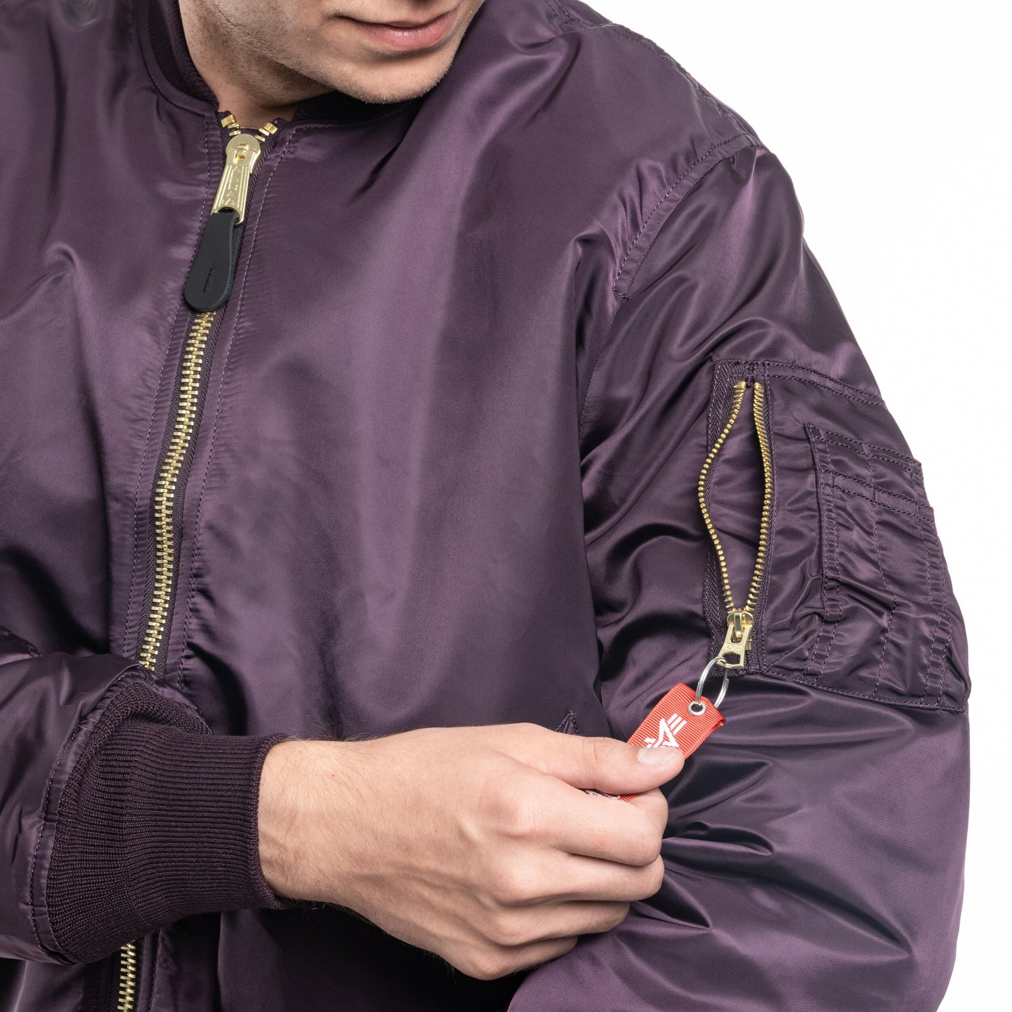 Kurtka Alpha Industries MA-1 Heritage - Plum