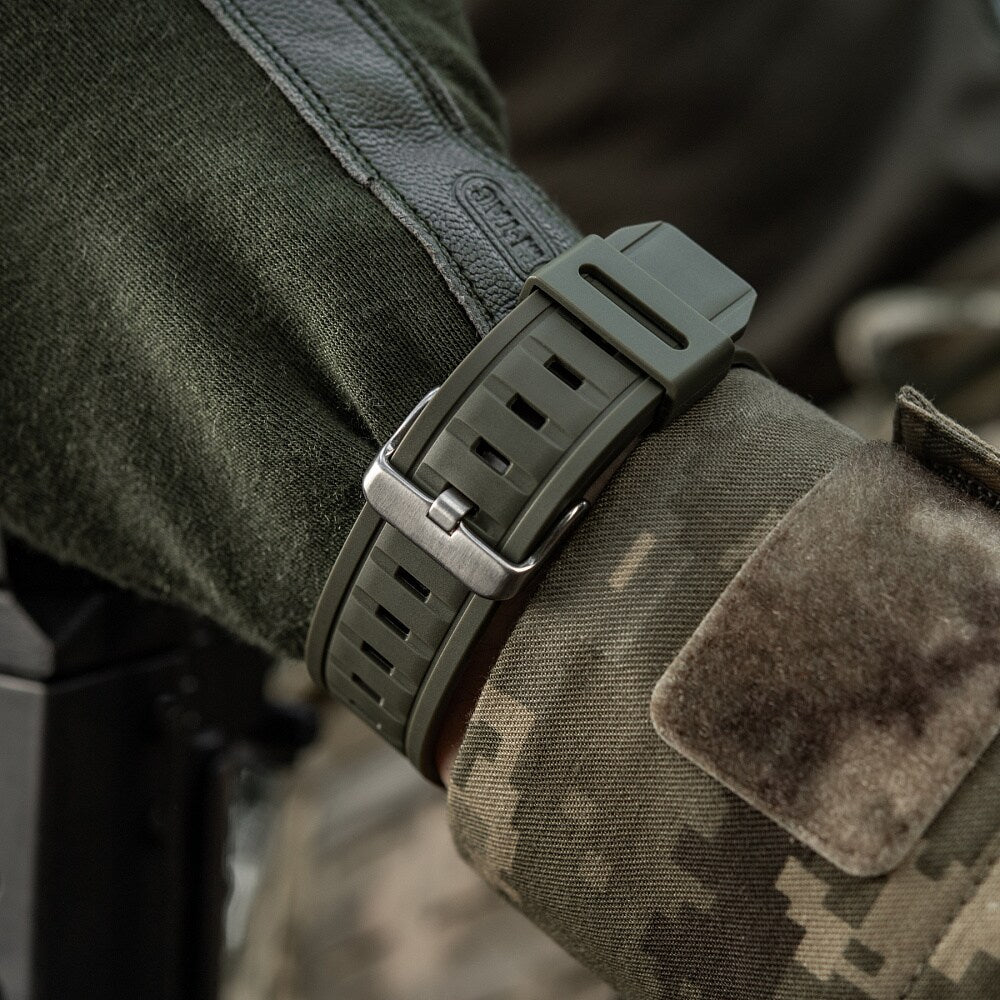 Zegarek taktyczny M-Tac z kompasem 2233 - Ranger Green