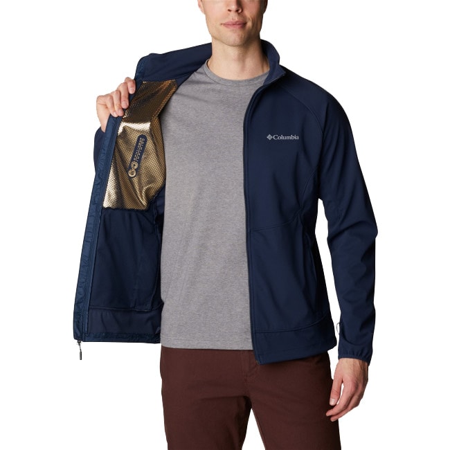 Kurtka Columbia Canyon Meadows Softshell - Collegiate Navy