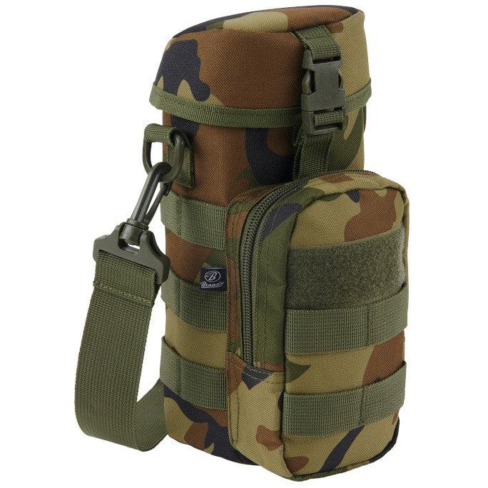 Pokrowiec na butelkę Brandit Bottle Holder II - Woodland