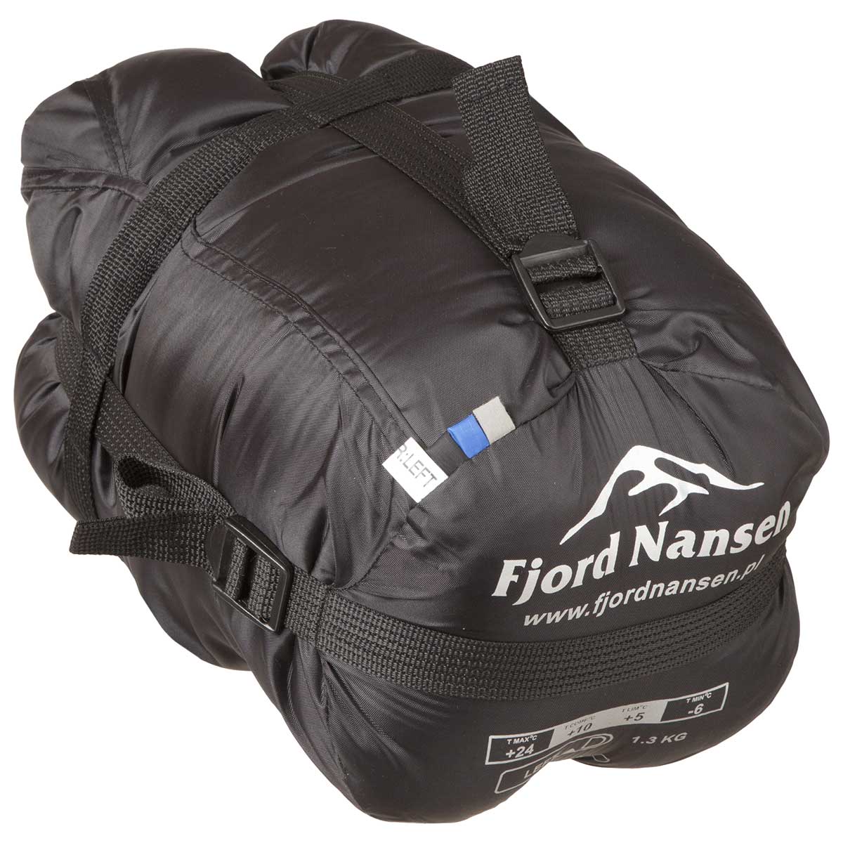 Śpiwór Fjord Nansen Floro Sapphire 1330 g - lewy