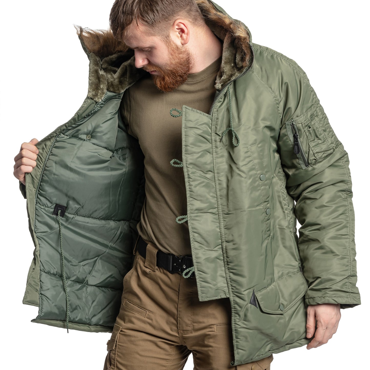 Kurtka Mil-Tec N3B Parka - Olive