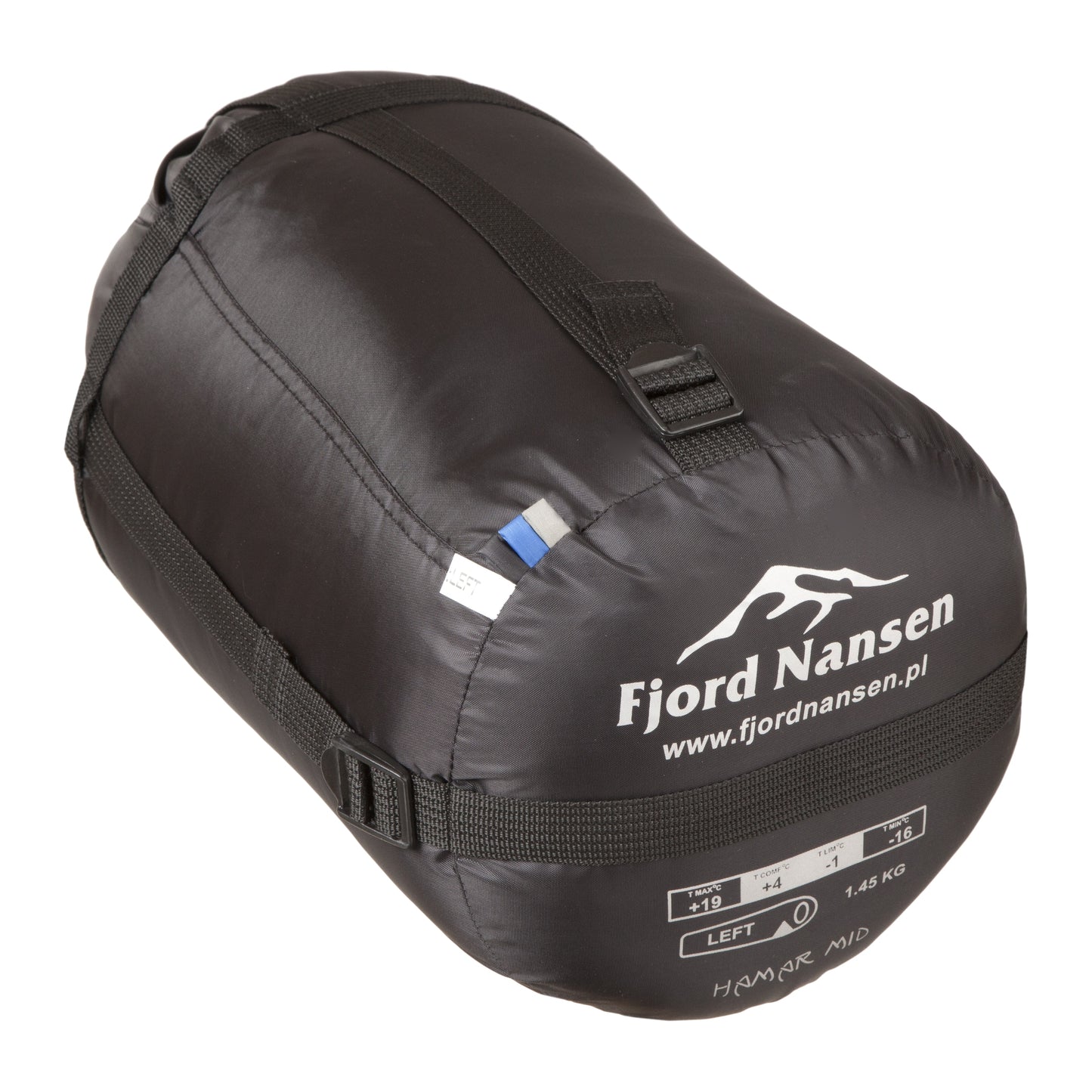Śpiwór Fjord Nansen Hamar MID SBS 1464 g Sapphire - prawy
