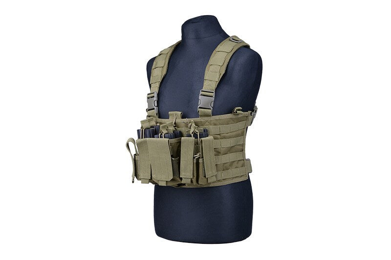 Kamizelka taktyczna GFC Scout Chest Rig - Oliwkowa