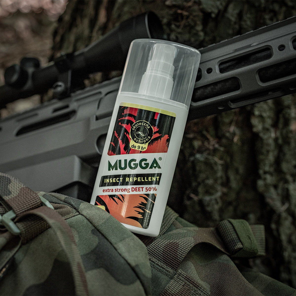 Repelent na owady Mugga Extra Strong spray 50% DEET 75 ml